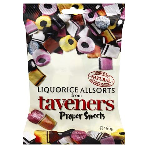 Taveners Proper Sweets Liquorice Allsorts (5.8 oz) - Instacart