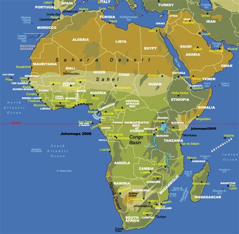 Map of Aftrica | South africa map, Southern africa map, Map pictures