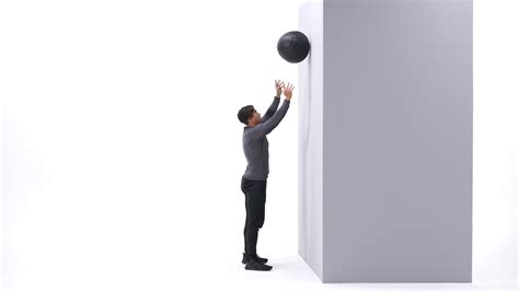 Wall ball toss | Exercise Videos & Guides | Bodybuilding.com