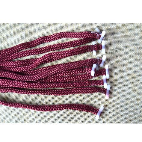 Bag Rope Handle Rope With Plastic Babrb End /shopping Bag Rope With Plastic Clip - Buy Plastic ...