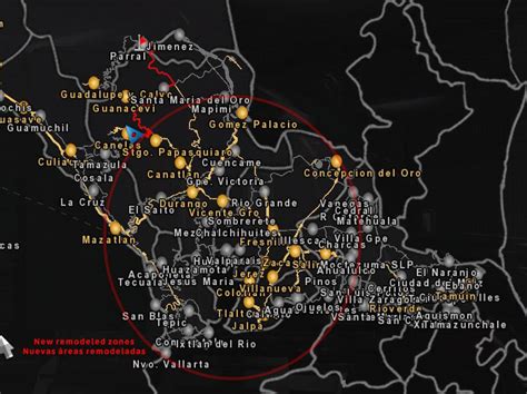 ATS - Big Project Mexico + USA Map V2.0 (1.37.x) | American Truck Simulator | Mods.club