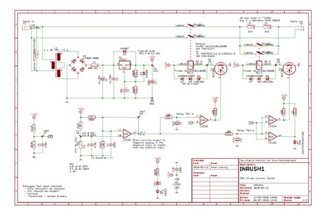 relay - Custom 25 A mains inrush current limiter design review ...