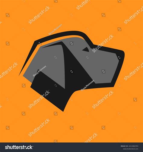 Dog Portrait Silhouette Side View Symbol Stock Vector (Royalty Free) 2211902793 | Shutterstock