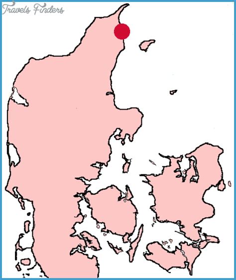 Frederikshavn Denmark Map - TravelsFinders.Com