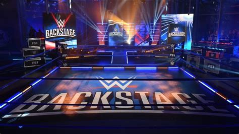 WWE Backstage to air on FS1 from WWE ThunderDome following 10/23 SmackDown