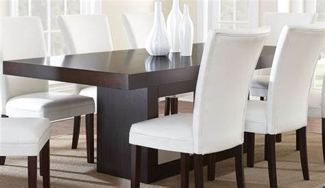 Antonio Extendable Rectangular Dining Table from Steve Silver (AT500BN-AT500TN) | Coleman Furniture