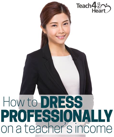 How to Dress Professionally on a Teacher's Income