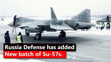 Sukhoi handed the brand-new SU-57 fighter jet to the Russian defense in the midst of Ukrain ...