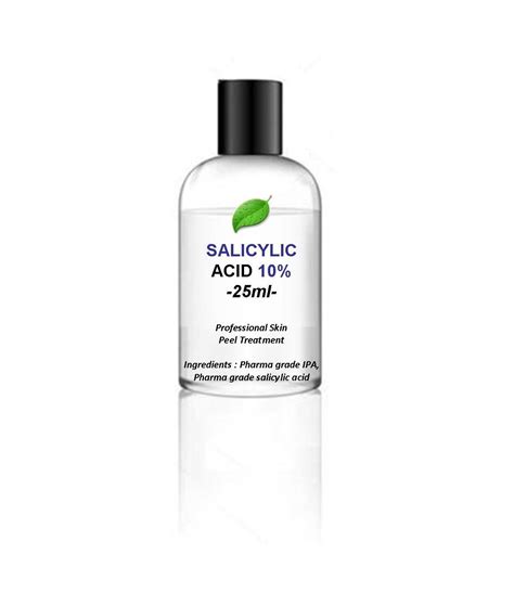 25ml Salicylic Acid 10% Skin Peel BHA - Exfoliant, Acne Treatment - 25ml