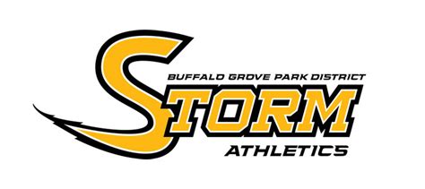 Buffalo Grove Park District - Jessie Marie Studio Storm Athletics Logo