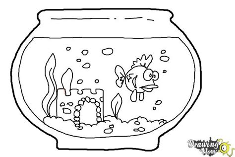 How to Draw Aquarium - DrawingNow