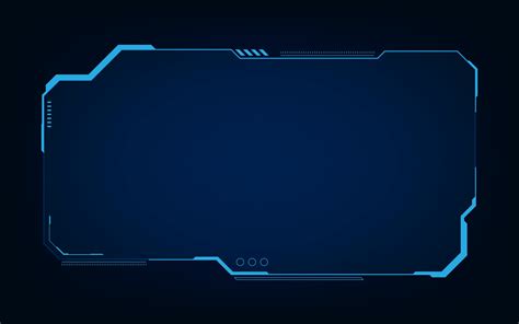 HUD, UI, GUI futuristic user interface screen elements. High tech ...