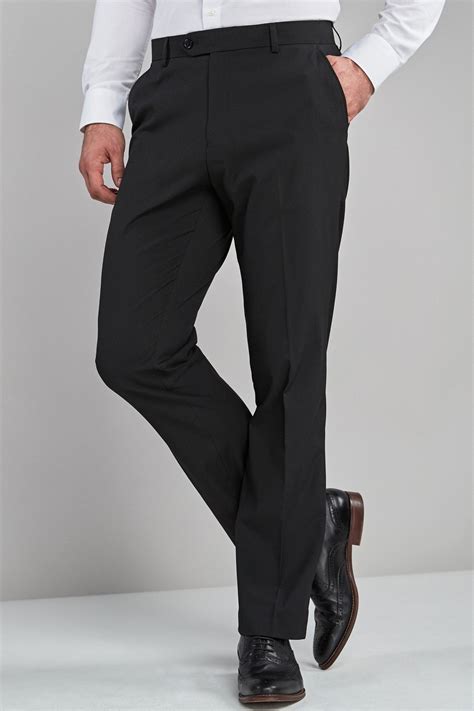 Buy Black Stretch Smart Trousers from Next United Arab Emirates