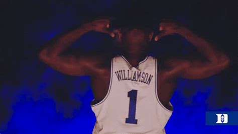 Zion Williamson Sport GIF by Duke Men's Basketball - Find & Share on GIPHY