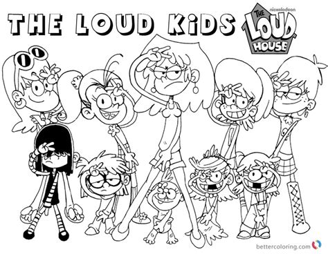 The Loud House Coloring Pages | Porn Sex Picture