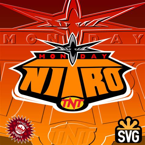 WCW Nitro Concept Logo with TNT Logo SVG by KingDavisDesigns on DeviantArt