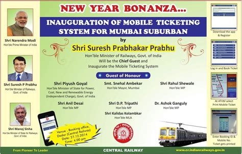 Mumbai local train tickets from mobile app now – Go4Mumbai, Travelling in Mumbai Simplified