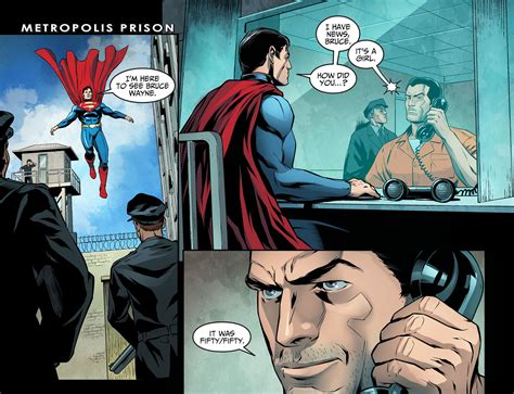 Superman Visits Batman In Jail (Injustice Gods Among Us) – Comicnewbies