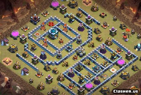 [Town Hall 13] TH13 War/Trophy base #2023 [With Link] [4-2021] - War ...