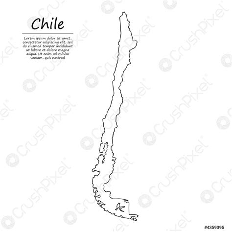 Premium Vector Simple Only Sharp Corners Map Of Chile - vrogue.co