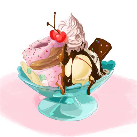 ArtStation - Retro sundaes