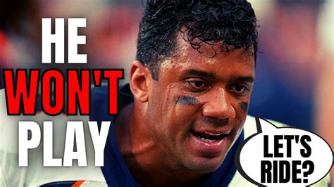 Russell Wilson OUT For The Broncos After TERRIBLE Start To Season | Is ...