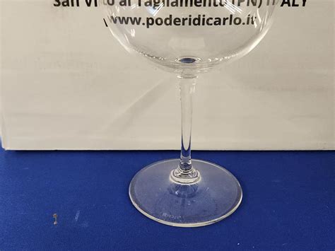 SIX CRYSTAL RIEDEL RED WINE GLASSES | Lightning Auctions Inc