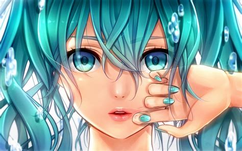 Anime Blue Girl Wallpapers - Top Free Anime Blue Girl Backgrounds ...