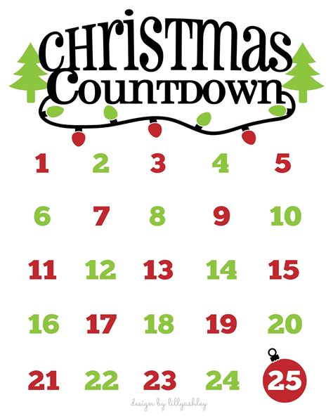 Christmas Countdown Wall Decor 2023 Best Top Most Popular Incredible | Christmas Desserts Photos ...