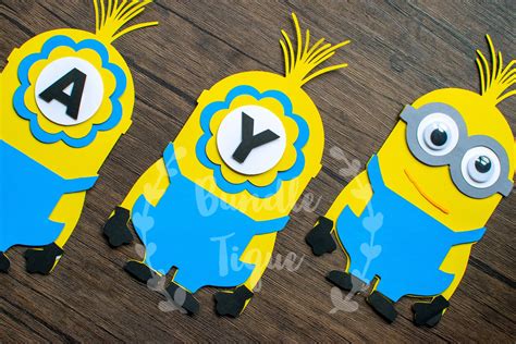 Minions Party Banner Minion Birthday Banner Minions Birthday - Etsy