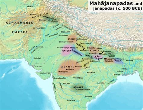 16 Mahajanapadas - Know Details for UPSC Prelims (Ancient Indian History Notes)