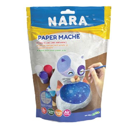 Nara Paper Mache - White 100 Grams - Starbox