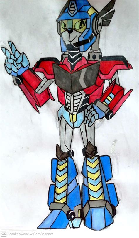 Optimus doodle by Undergaster on DeviantArt