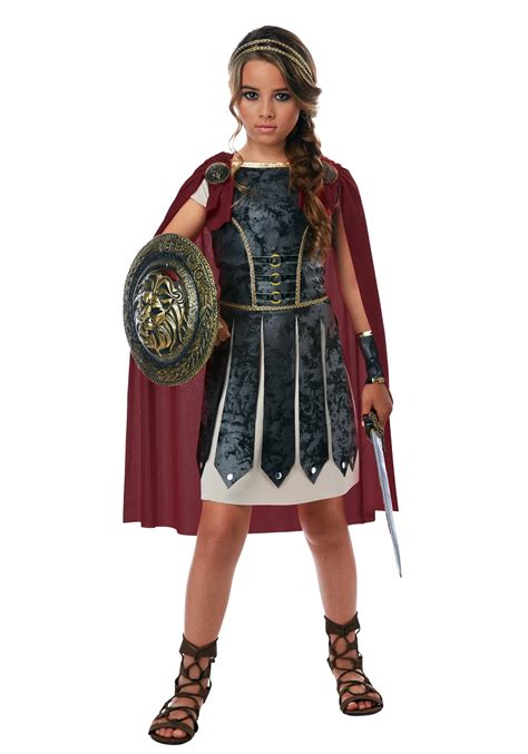 Fearless Gladiator Costume for Girls