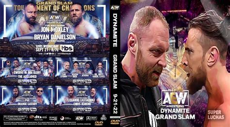 AEW Dynamite 09-21-22 Grand Slam 2022 DVD cover by carrascoed1616 on ...