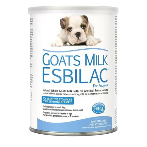 PetAg Esbilac Goat's Milk Powder Puppy Milk Replacer - Milk Formula for Puppies with Sensitive ...