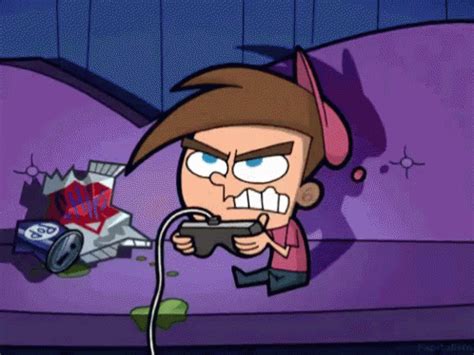 Playing Games - Fairly Odd Parents GIF – The Fairly Odd Parents Timmy ...