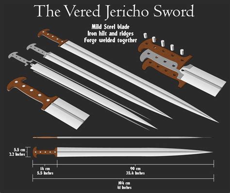 Vered Jericho Sword of Ancient Israel, 600BC STEEL by shad-brooks on DeviantArt