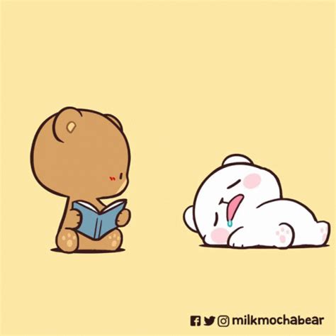 Milk Mocha Sleep Milk And Mocha Kiss GIF – Milk Mocha Sleep Milk And ...