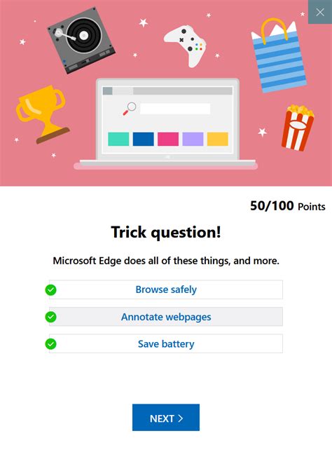 Stupid Microsoft rewards quiz : r/assholedesign