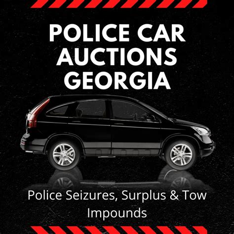 How To Bid In Police Impound Auctions & Tow Auctions In Georgia