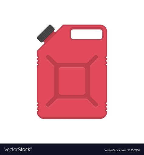 Gasoline canister Royalty Free Vector Image - VectorStock