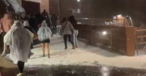 Several concertgoers injured by hail at Red Rocks Amphitheatre