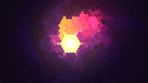 Hexagon White Yellow Red Purple Abstract Wallpaper,HD Abstract Wallpapers,4k Wallpapers,Images ...