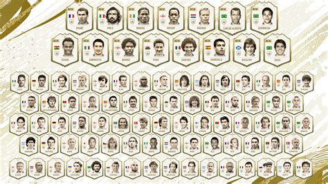 Fifa New Ultimate Team Icons Revealed By Ea Sports Ladbible | My XXX Hot Girl