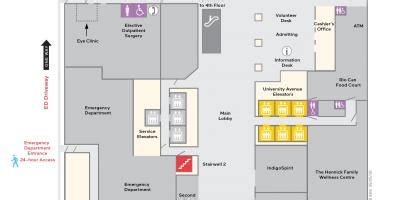 Mount Sinai Hospital Map