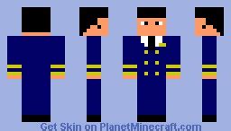 Airline Pilot Minecraft Skin