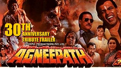 Agneepath | 30th anniversary tribute trailer - YouTube