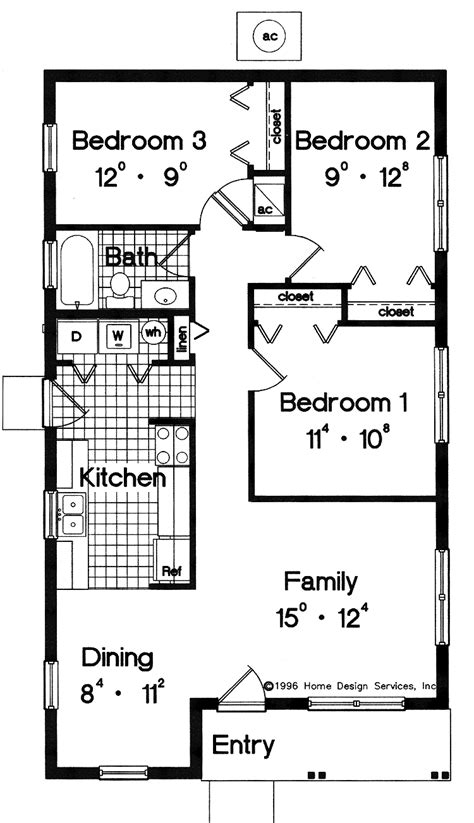 Large Floor Plan Simple House Plans 2 Bedroom Latest News – New Home Floor Plans