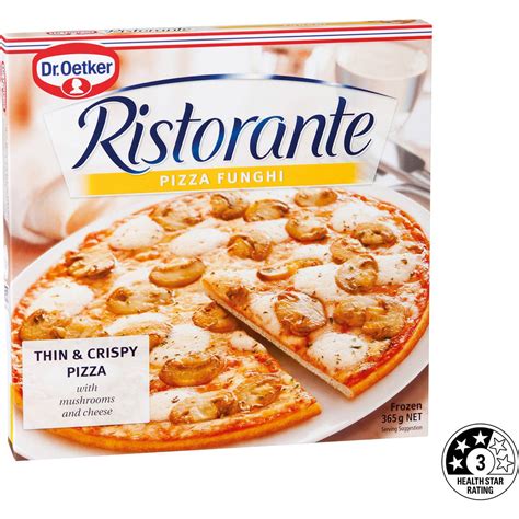 Calories in Dr. Oetker Ristorante Pizza Funghi calcount